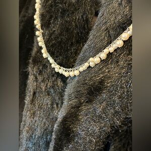 Pearl Beaded Necklace. 18in.